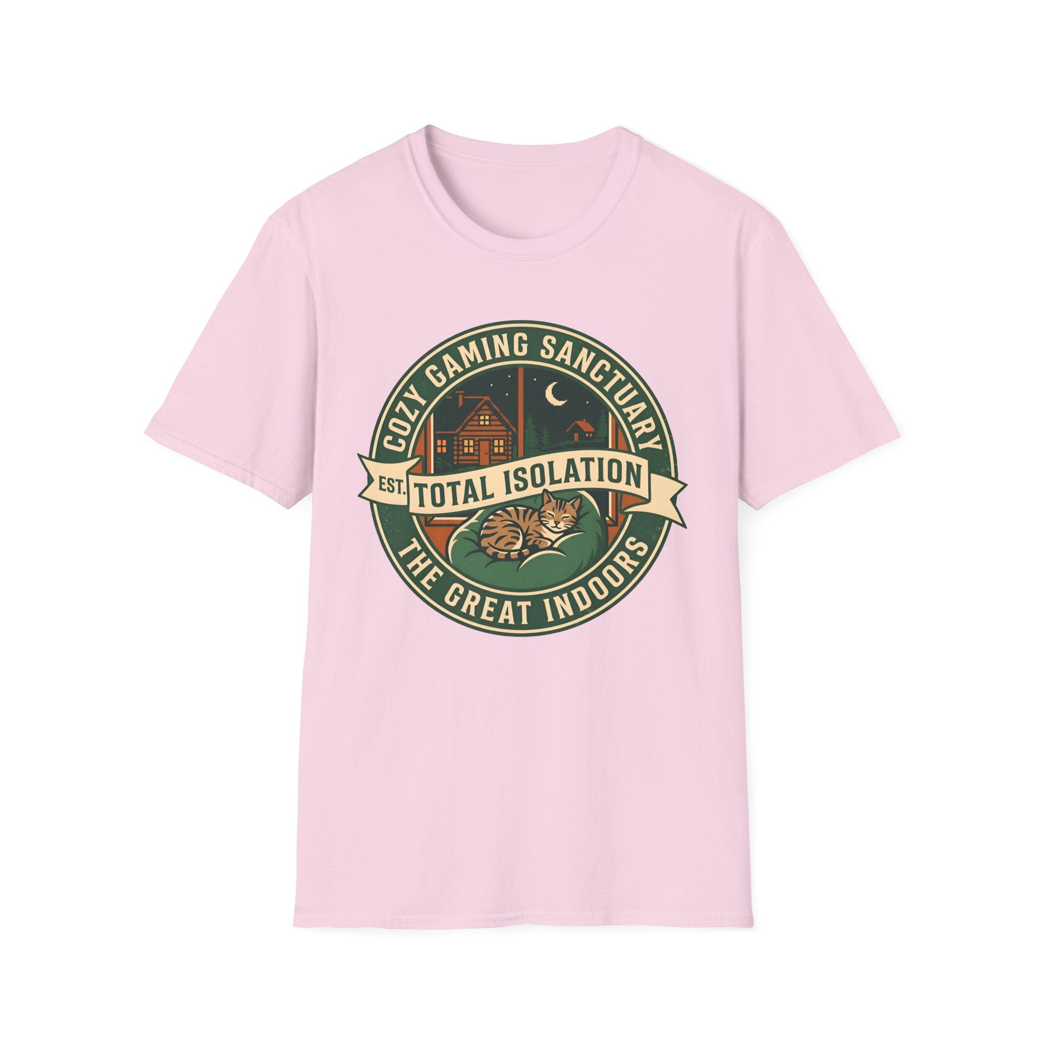 Cozy Gaming Sanctuary T-Shirt