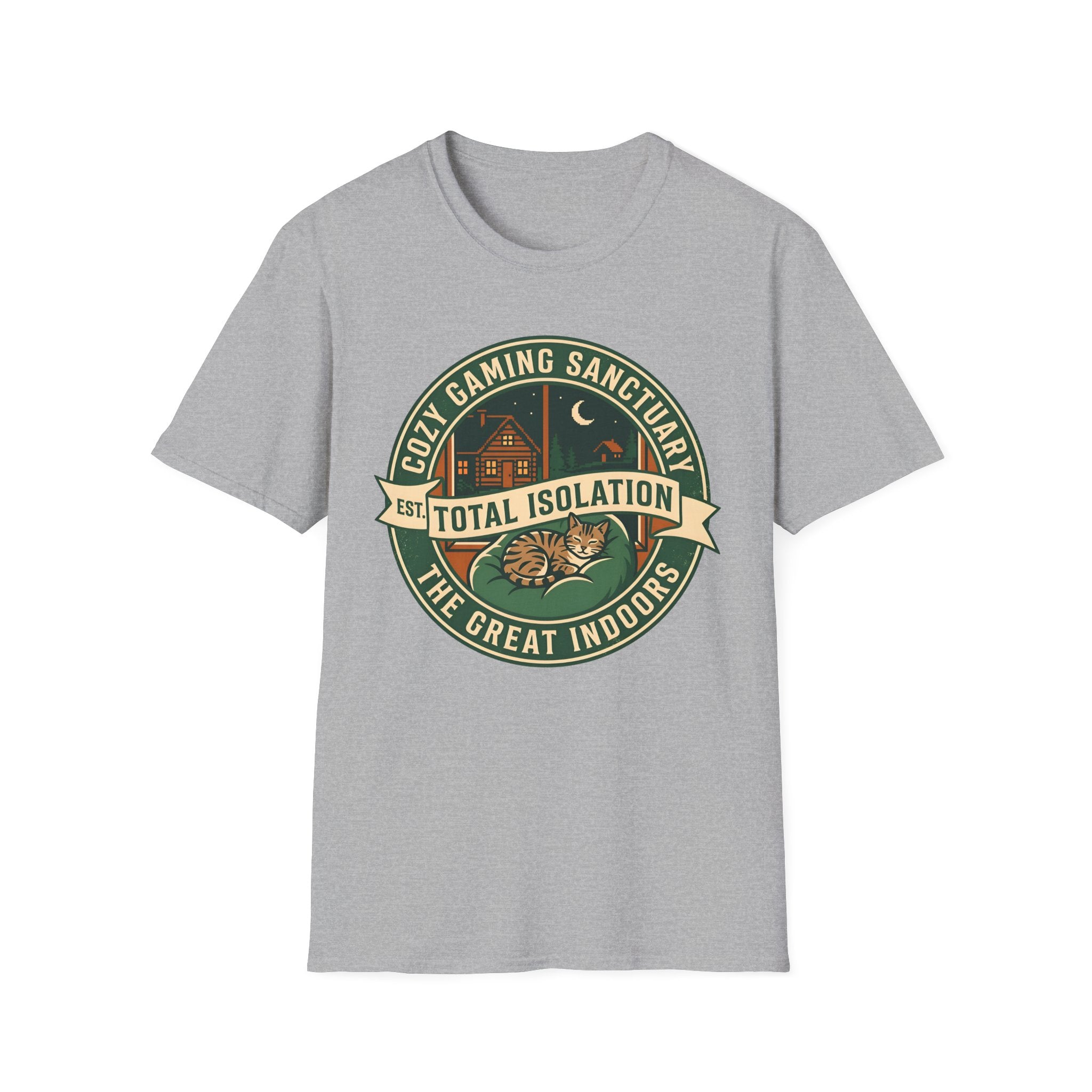 Cozy Gaming Sanctuary T-Shirt