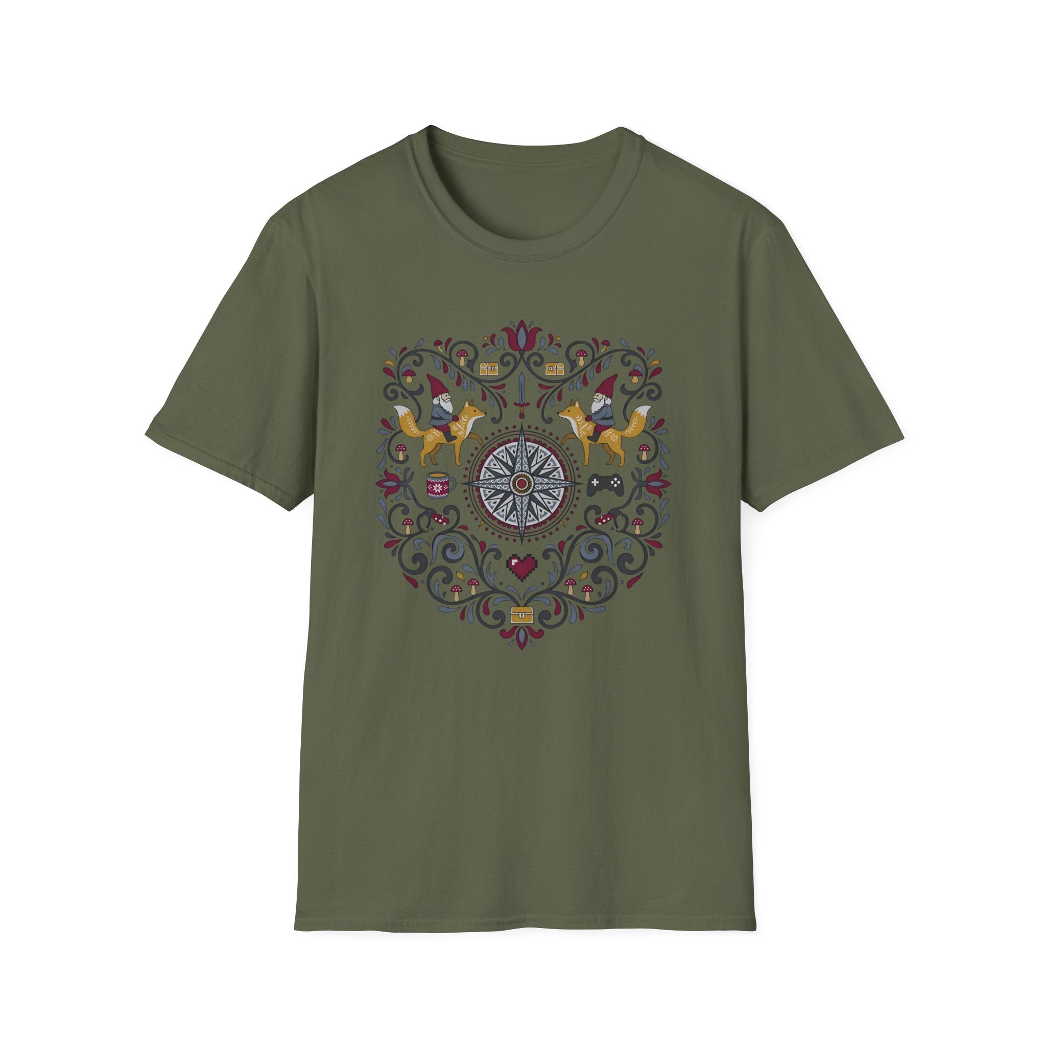 Cozy Quest Folk T-Shirt