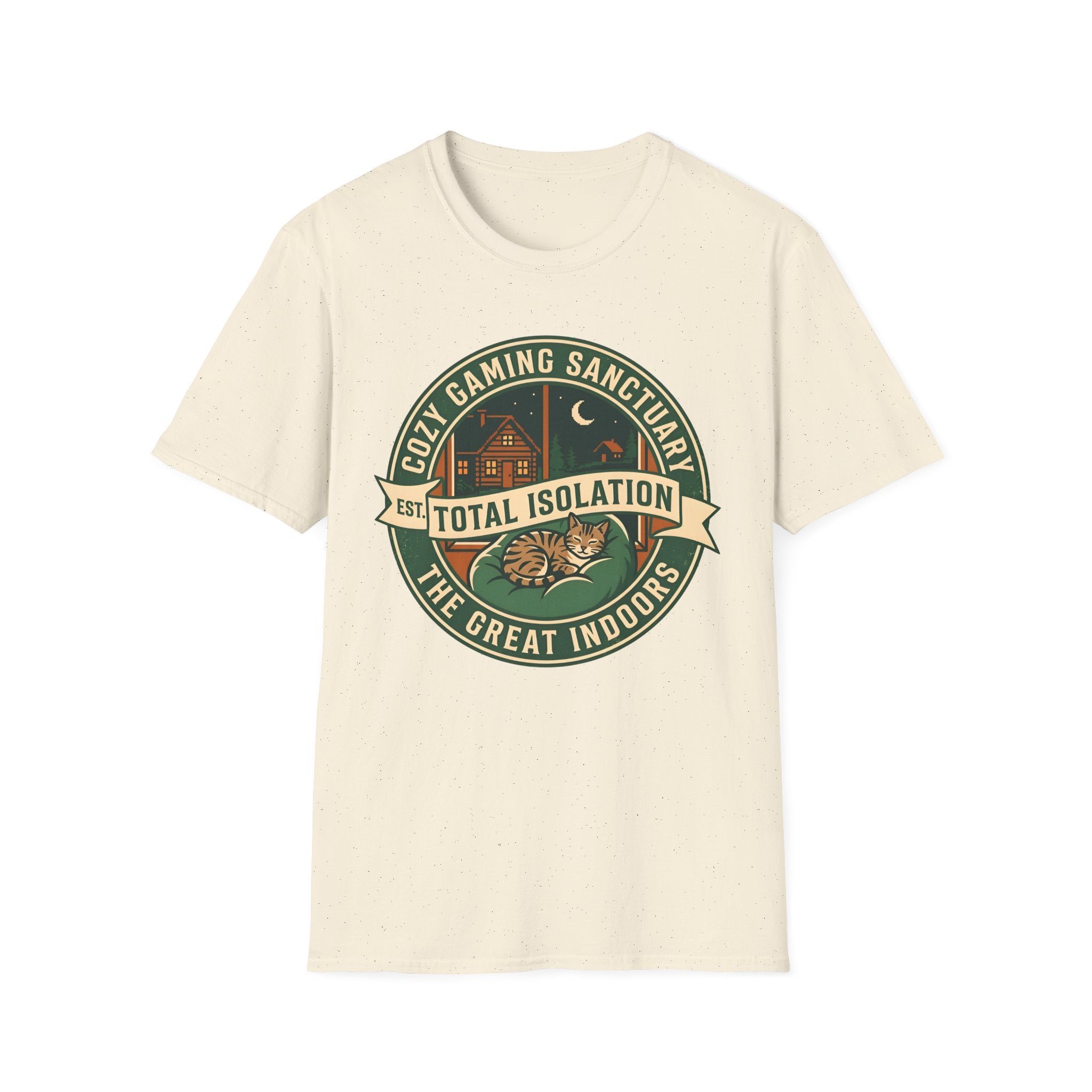 Cozy Gaming Sanctuary T-Shirt