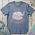 AFK Catnap Mode T-Shirt - AFK Catnap Mode_heather_indigo