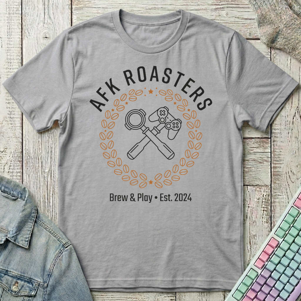 AFK Roasters T-Shirt - AFK Roasters_sport_grey
