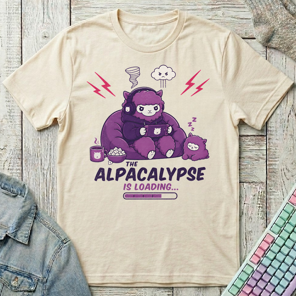 Alpacalypse T-Shirt - Alpacalypse_natural
