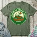 Amphibian Arcade Guild T-Shirt - Amphibian Arcade Guild_military_green