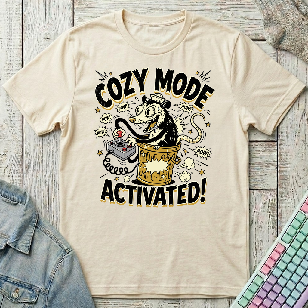 Arcade Rat T-Shirt - Arcade Rat_natural