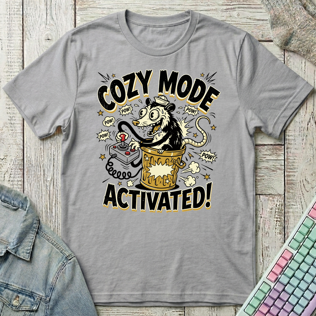 Arcade Rat T-Shirt - Arcade Rat_sport_grey