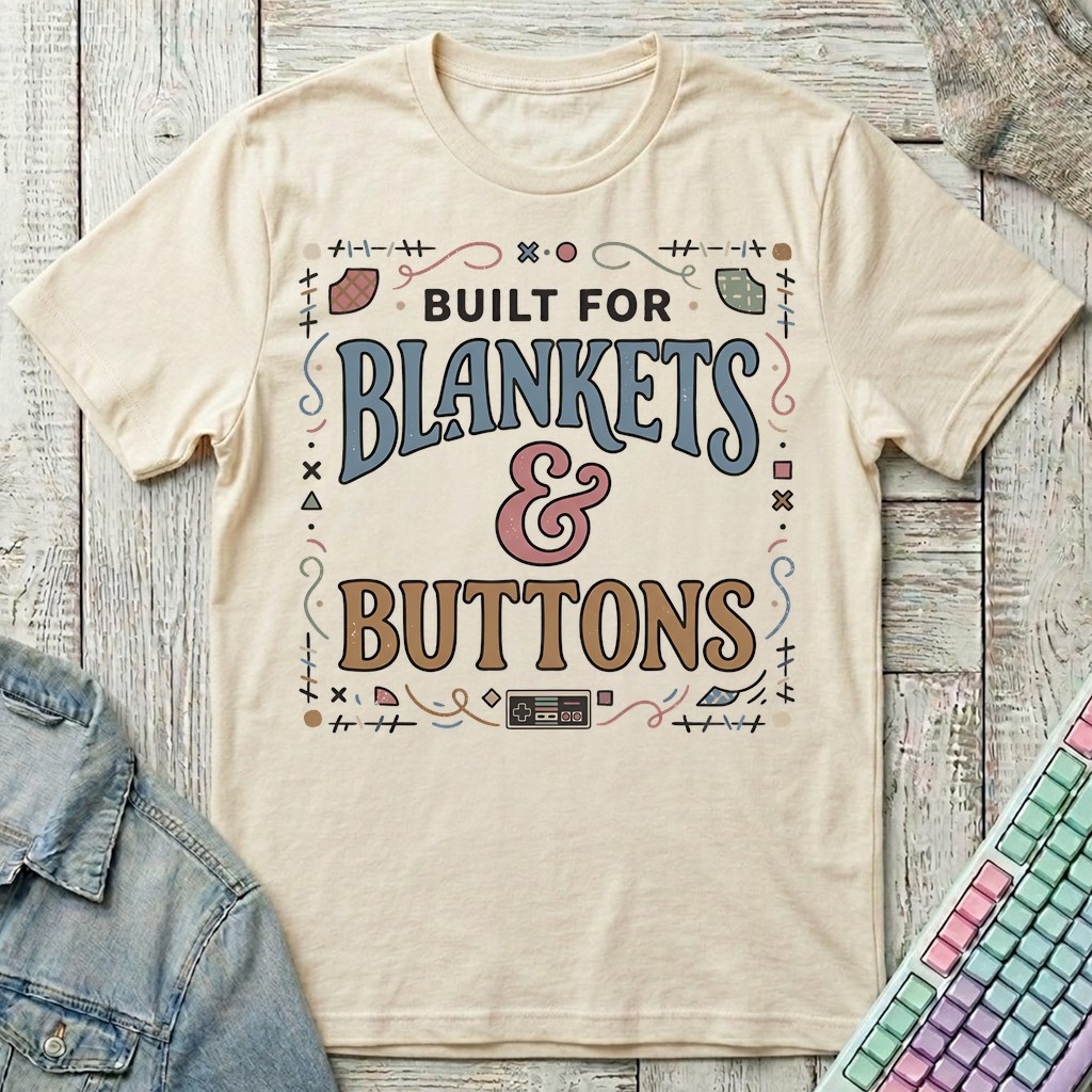 Blanket & Buttons T-Shirt - Blanket & Buttons_natural