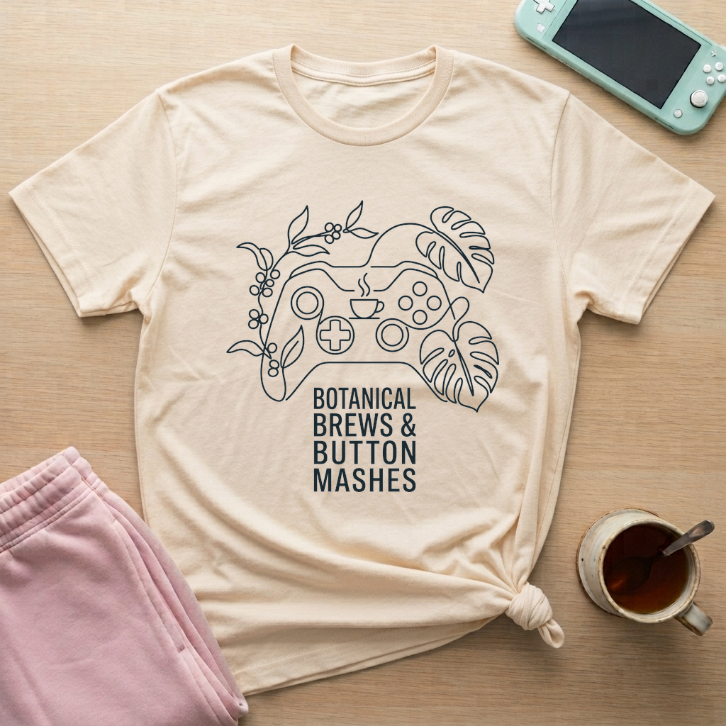 Botanical Brews T-Shirt - Botanical Brews_natural