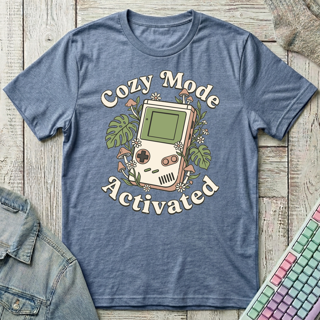 Botanical Garden T-Shirt - Botanical Garden_heather_indigo