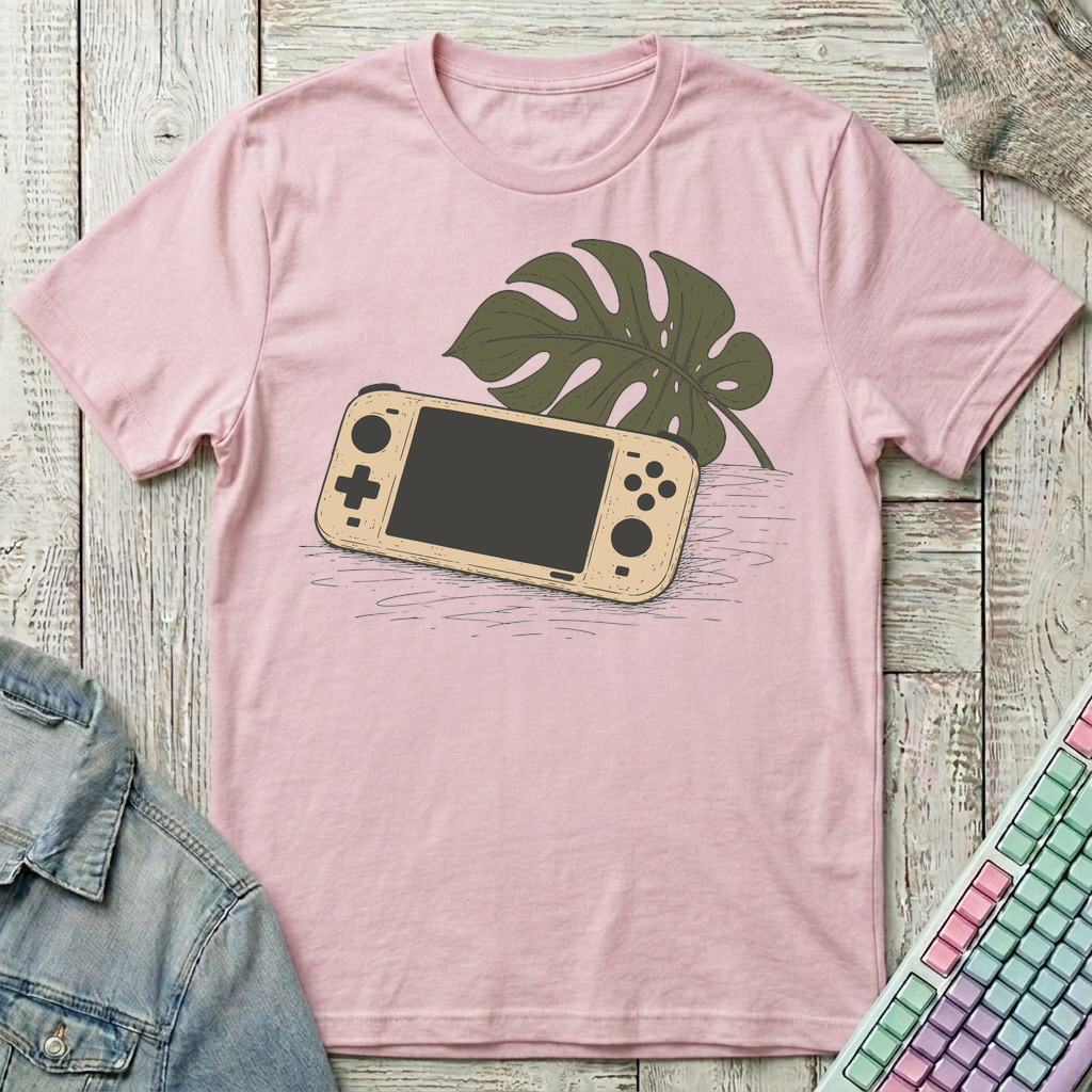 Botanical Save Point T-Shirt - Botanical Save Point_light_pink