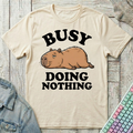 Busy Doing Nothing T-Shirt - Busy Doing Nothing_natural