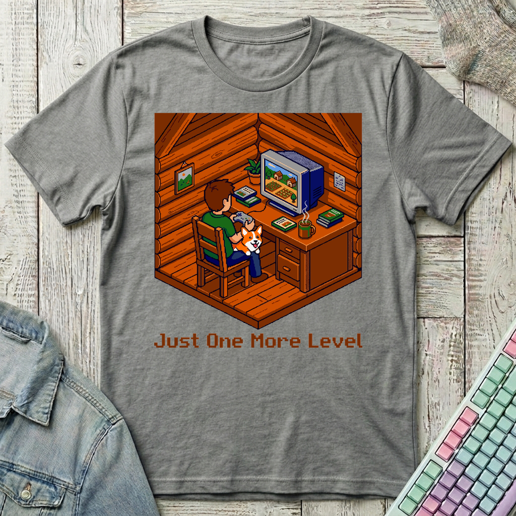 Cabin Gaming Night T-Shirt - Cabin Gaming Night_graphite_heather