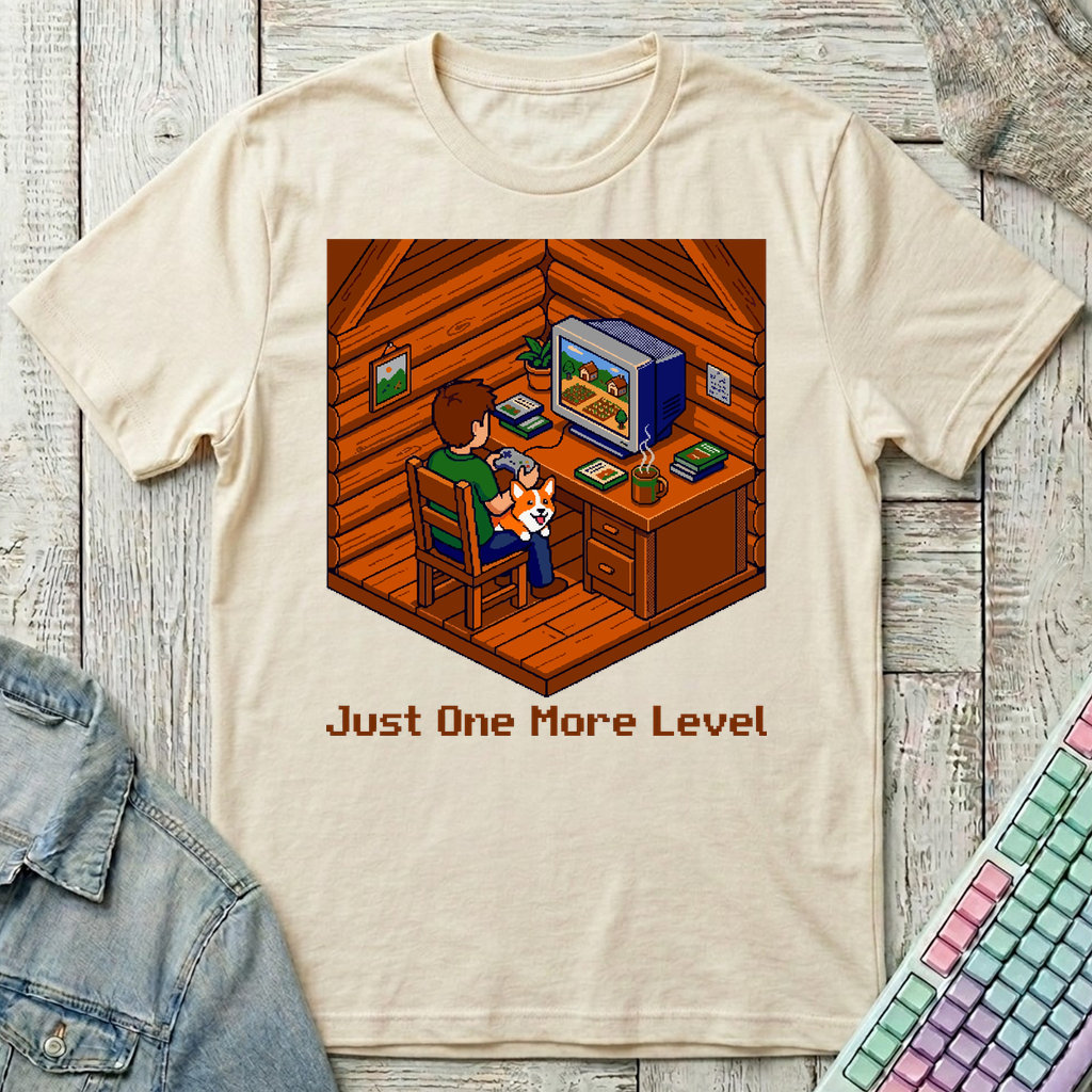 Cabin Gaming Night T-Shirt - Cabin Gaming Night_natural