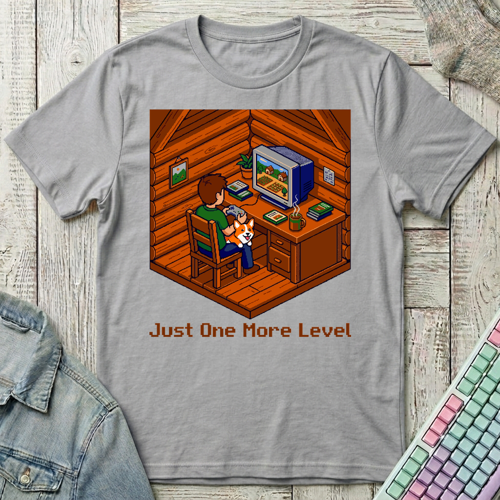 Cabin Gaming Night T-Shirt - Cabin Gaming Night_sport_grey