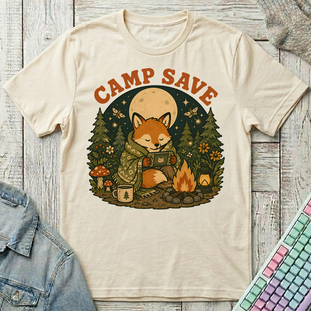 Camp Save T-Shirt - Camp Save_natural