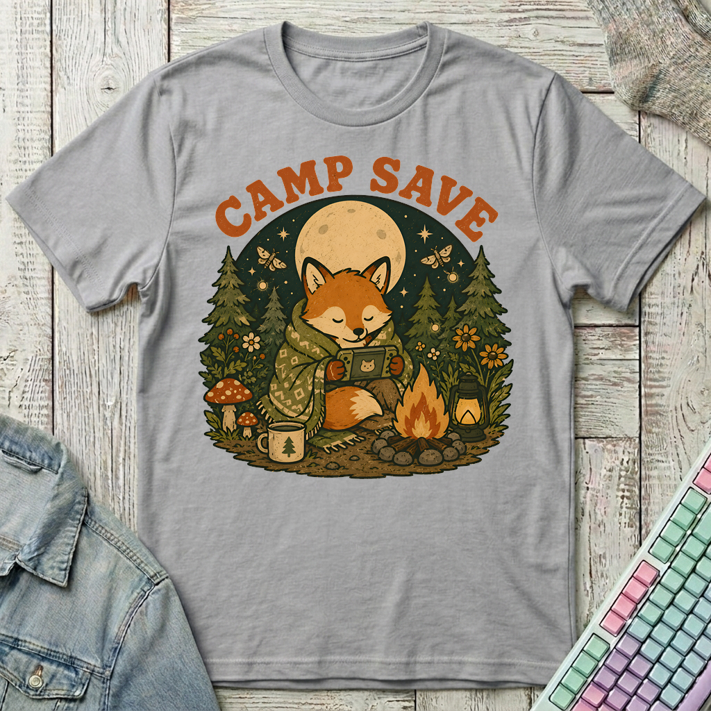 Camp Save T-Shirt - Camp Save_sport_grey