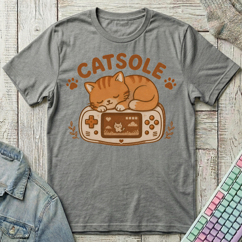 Catsole T-Shirt - Catsole_graphite_heather