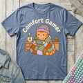 Comfort Gamer T-Shirt - Comfort Gamer_heather_indigo