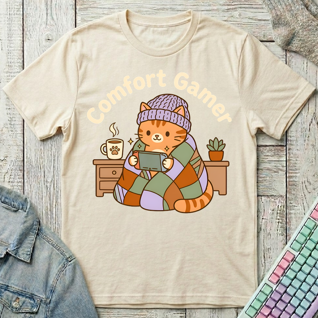 Comfort Gamer T-Shirt - Comfort Gamer_natural