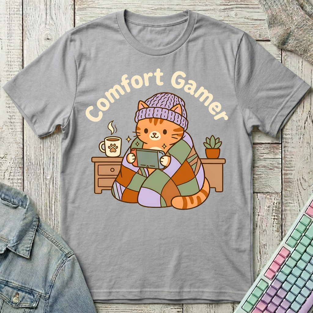 Comfort Gamer T-Shirt - Comfort Gamer_sport_grey