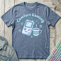Comfort Gaming T-Shirt - Comfort Gaming_heather_indigo