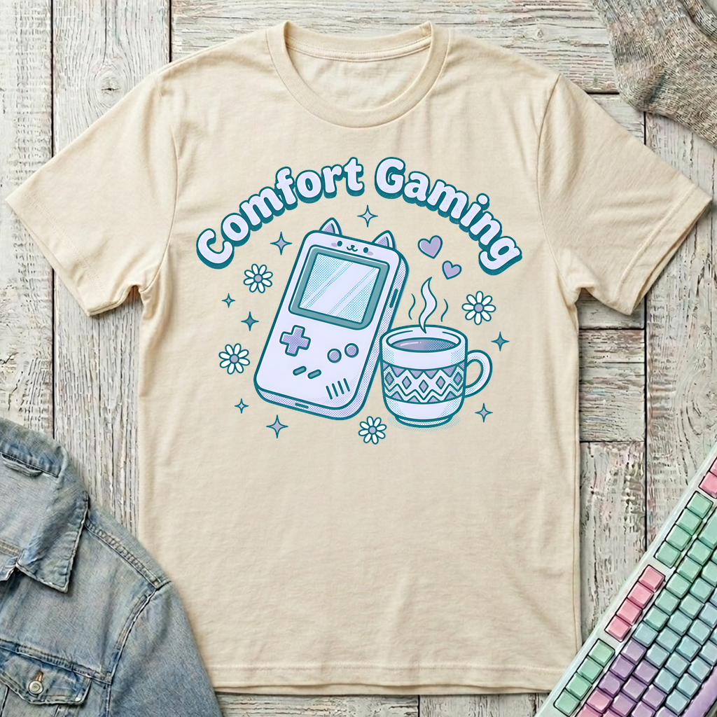 Comfort Gaming T-Shirt - Comfort Gaming_natural