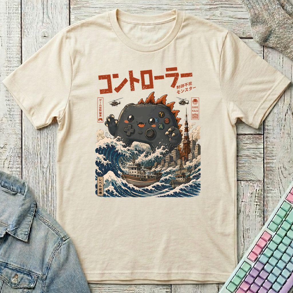 Controller Kaiju T-Shirt - Controller Kaiju_natural