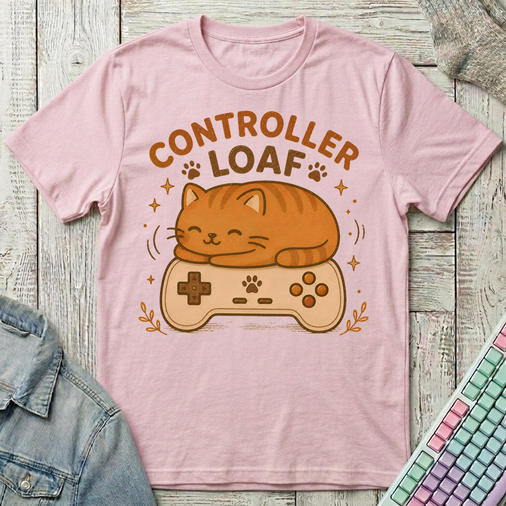 Controller Loaf T-Shirt - Controller Loaf_light_pink
