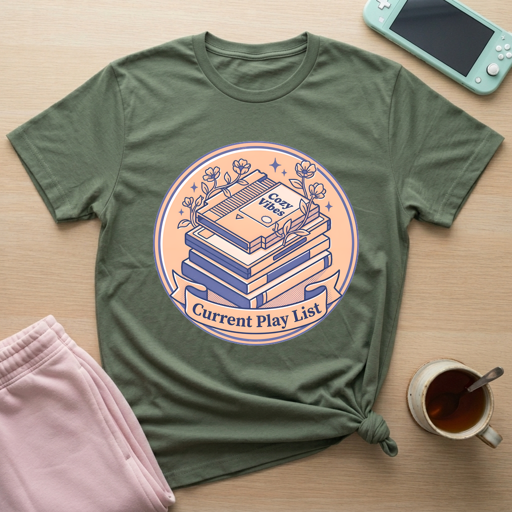 Cozy Cartridge Collection T-Shirt - Cozy Cartridge Collection_military_green
