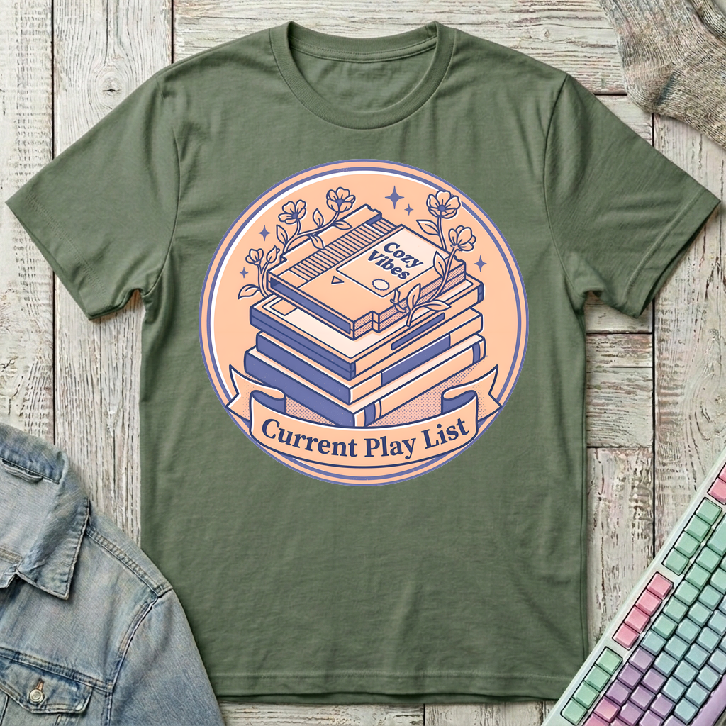 Cozy Cartridge Collection T-Shirt - Cozy Cartridge Collection_military_green