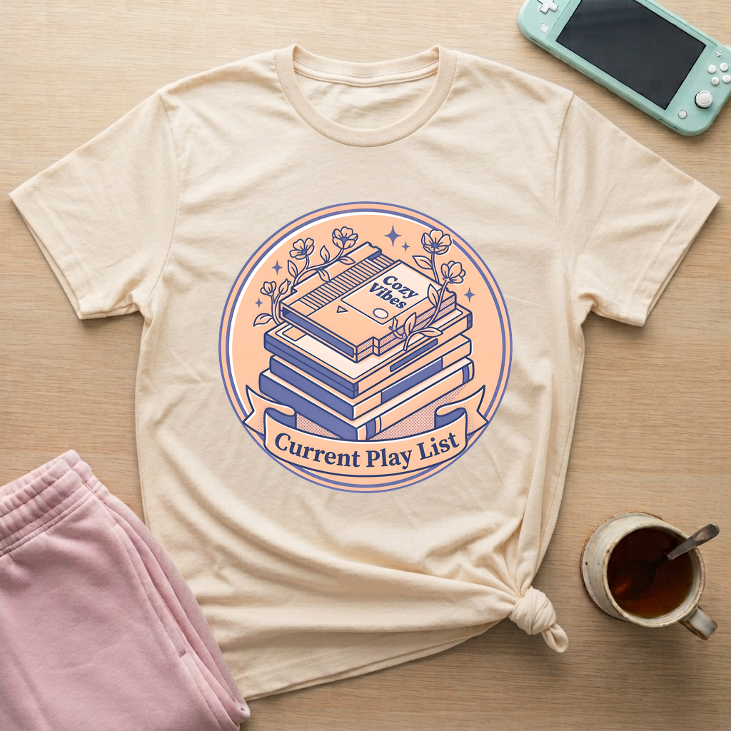 Cozy Cartridge Collection T-Shirt - Cozy Cartridge Collection_natural