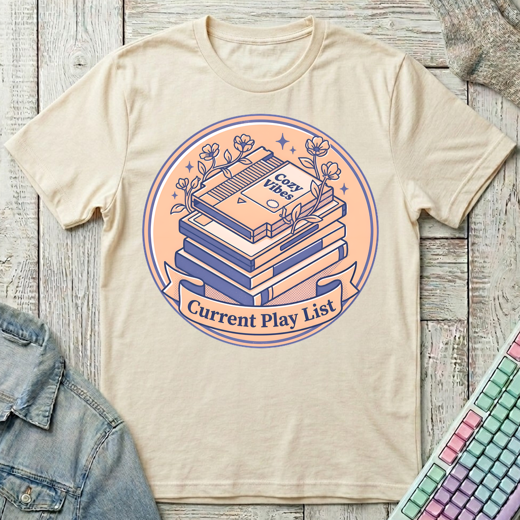Cozy Cartridge Collection T-Shirt - Cozy Cartridge Collection_natural