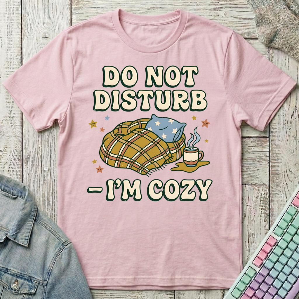 Cozy Cocoon T-Shirt - Cozy Cocoon_light_pink