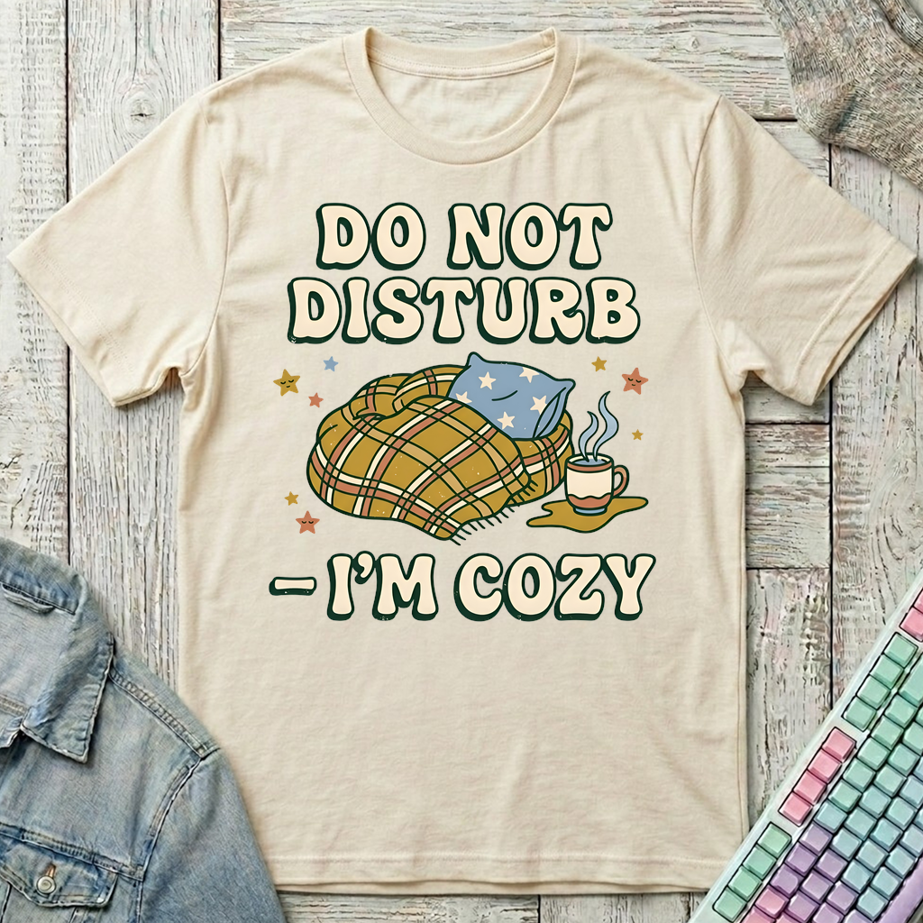 Cozy Cocoon T-Shirt - Cozy Cocoon_natural