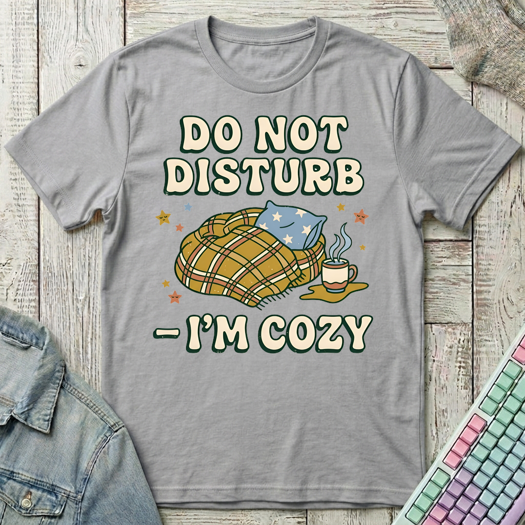 Cozy Cocoon T-Shirt - Cozy Cocoon_sport_grey