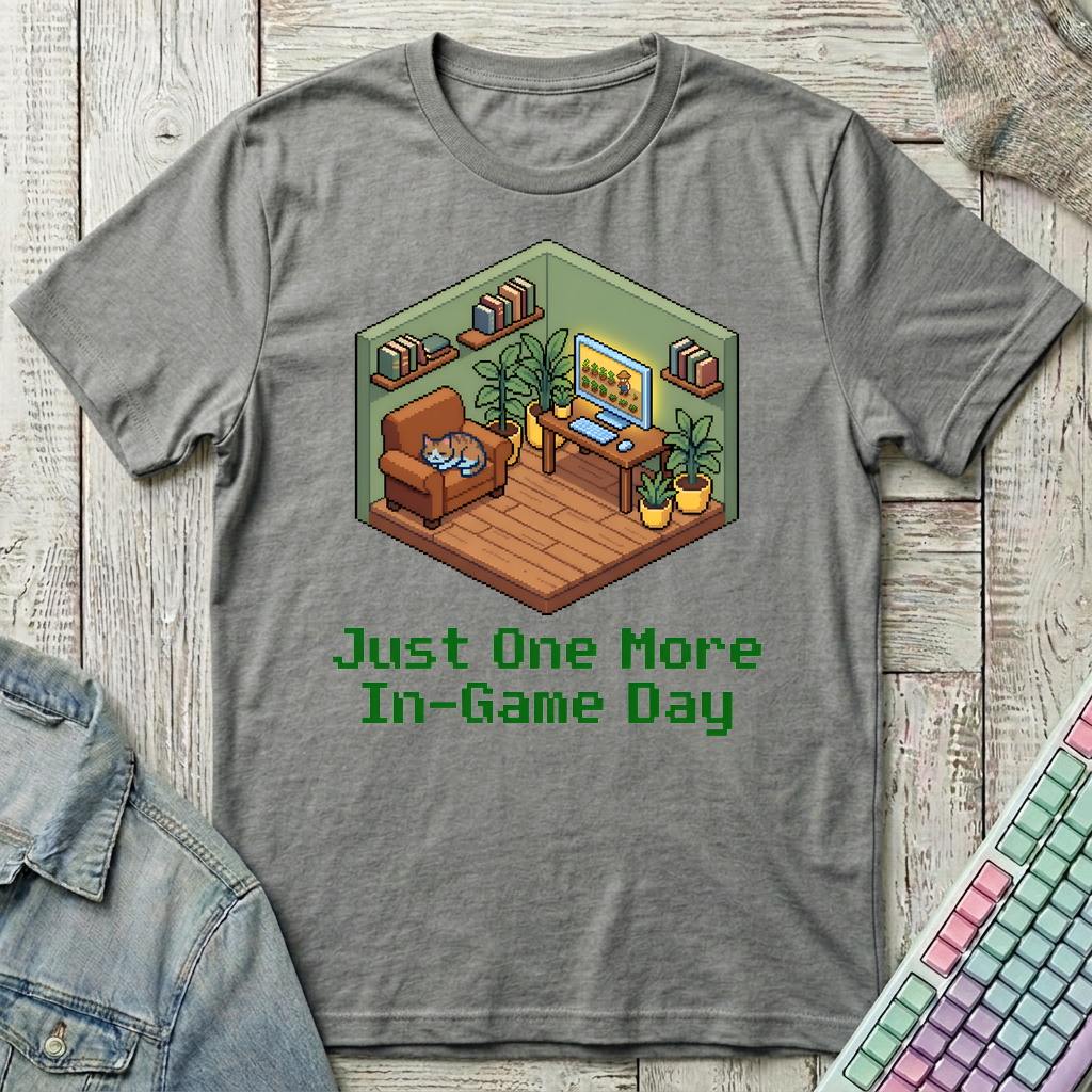 Cozy Farm Corner T-Shirt - Cozy Farm Corner_graphite_heather