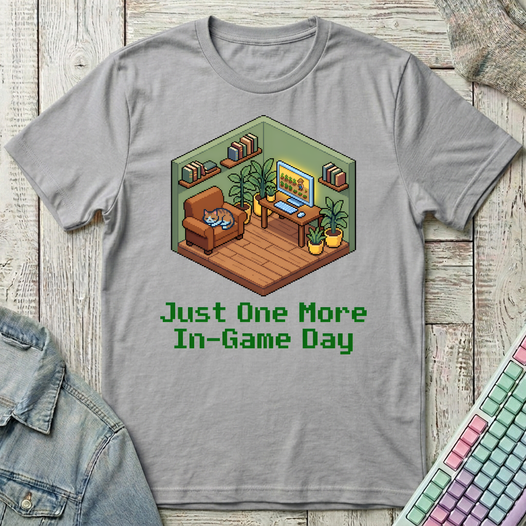 Cozy Farm Corner T-Shirt - Cozy Farm Corner_sport_grey