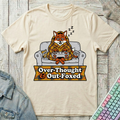 Cozy Fox Game Night T-Shirt - Cozy Fox Game Night_natural