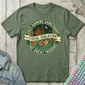 Cozy Gaming Sanctuary T-Shirt - Cozy Gaming Sanctuary_military_green