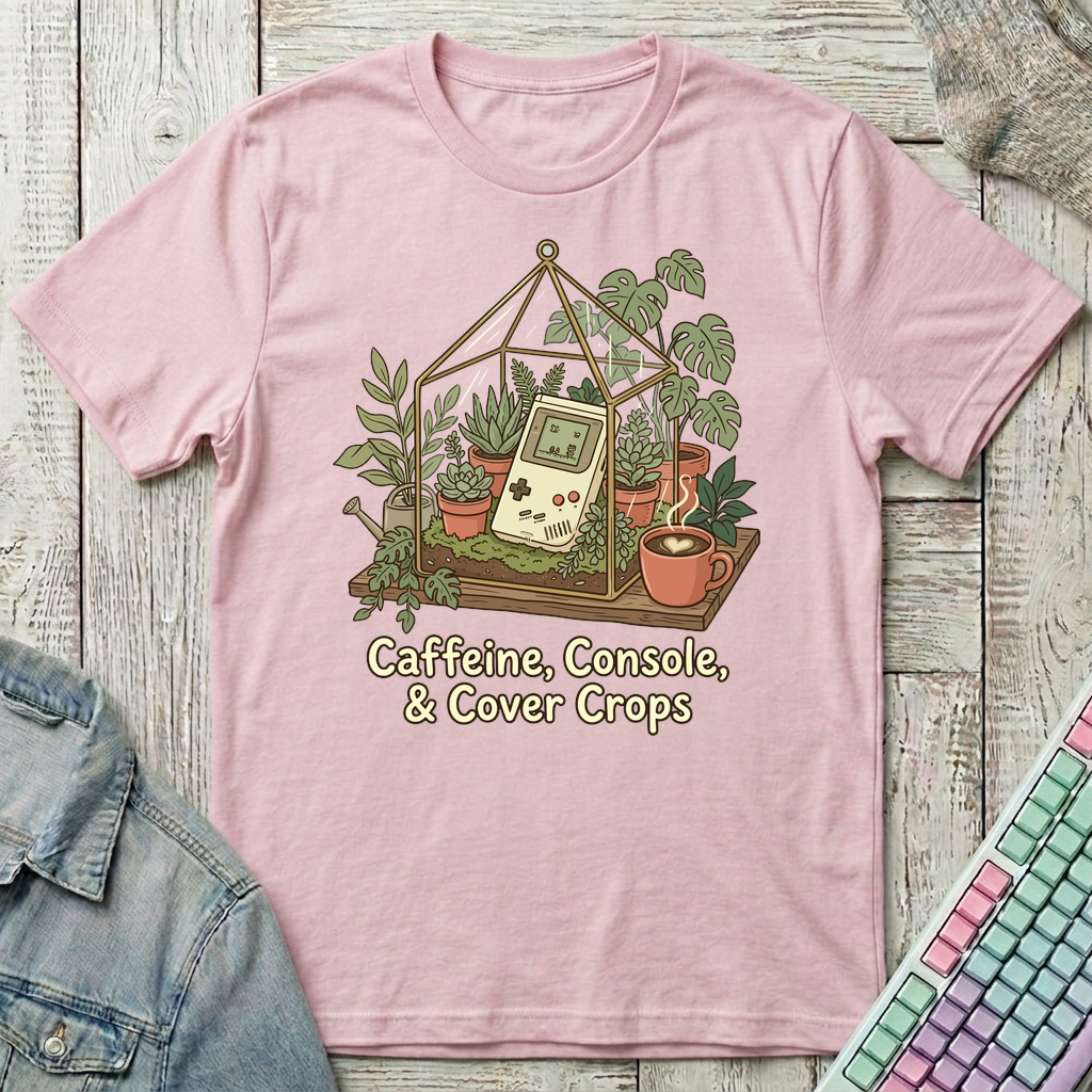 Cozy Greenhouse T-Shirt - Cozy Greenhouse_light_pink