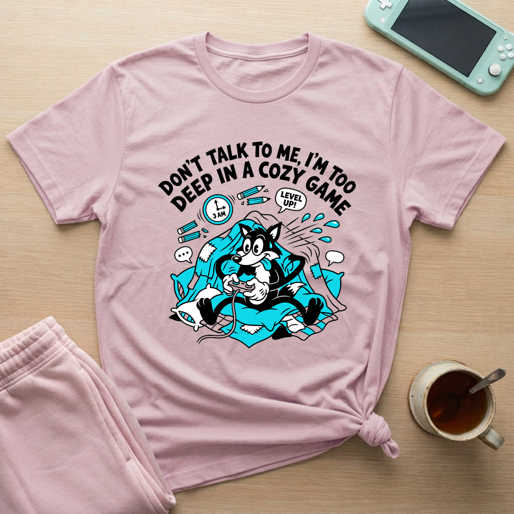 Cozy Grind T-Shirt - Cozy Grind_light_pink