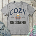 Cozy Is The Endgame T-Shirt - Cozy Is The Endgame_sport_grey