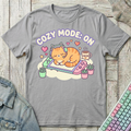 Cozy Mode On T-Shirt - Cozy Mode On_sport_grey