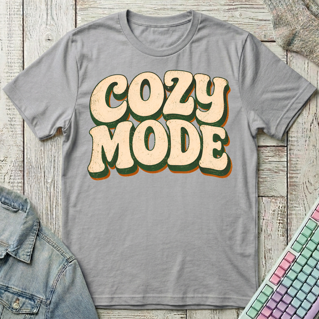 Cozy Mode T-Shirt - Cozy Mode_sport_grey