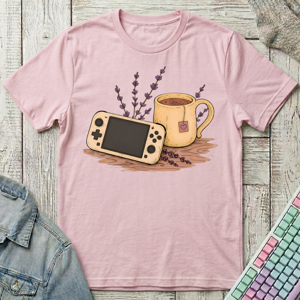 Cozy Player One T-Shirt - Cozy Player One_light_pink