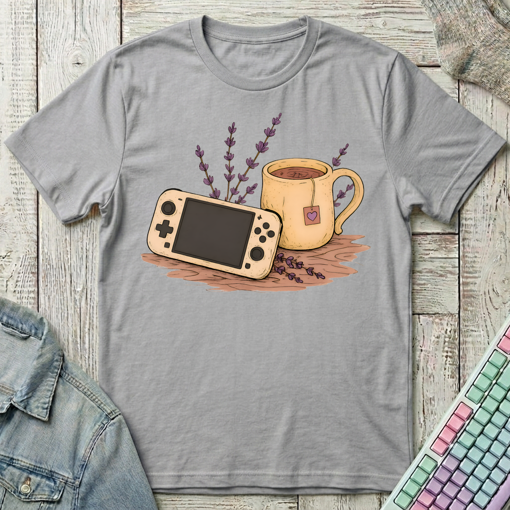 Cozy Player One T-Shirt - Cozy Player One_sport_grey