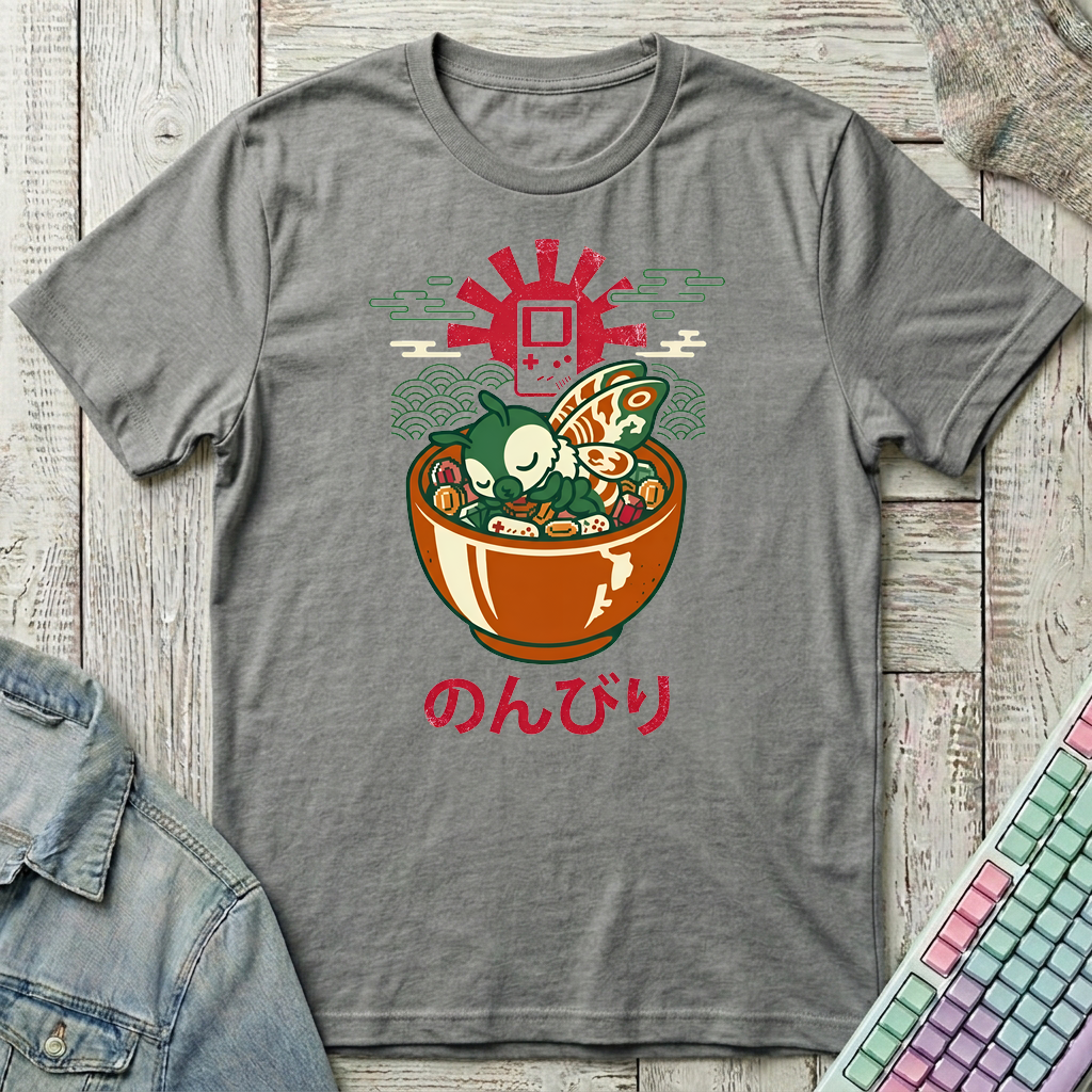Cozy Quest Ramen T-Shirt - Cozy Quest Ramen_graphite_heather