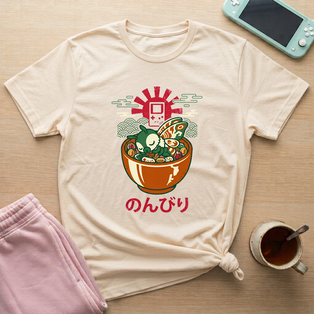 Cozy Quest Ramen T-Shirt - Cozy Quest Ramen_natural