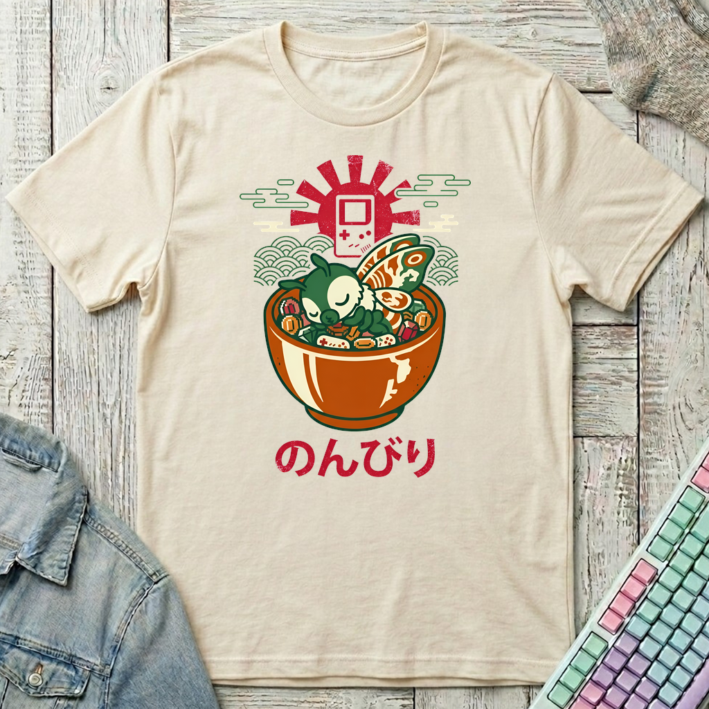 Cozy Quest Ramen T-Shirt - Cozy Quest Ramen_natural