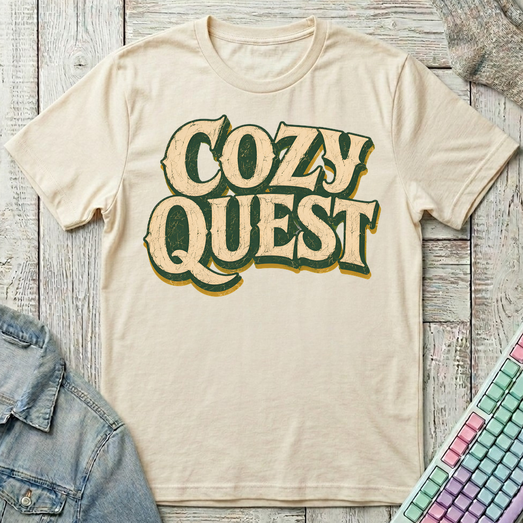 Cozy Quest T-Shirt - Cozy Quest_natural